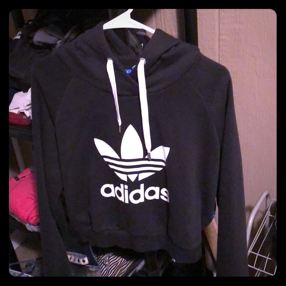 Adidas cropped sweatshirt